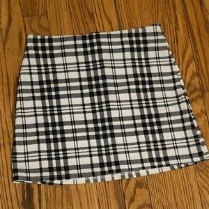 Mini Plaid Skirt